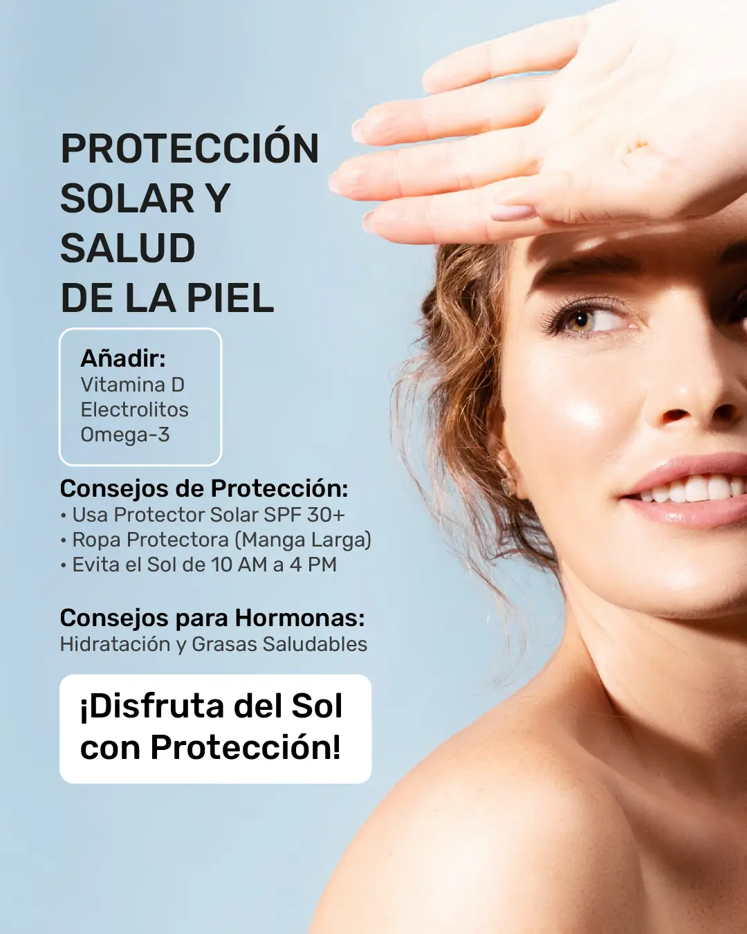 Infografia Protección Solar y Salud de la Piel Infografia Protección Solar y Salud de la Piel