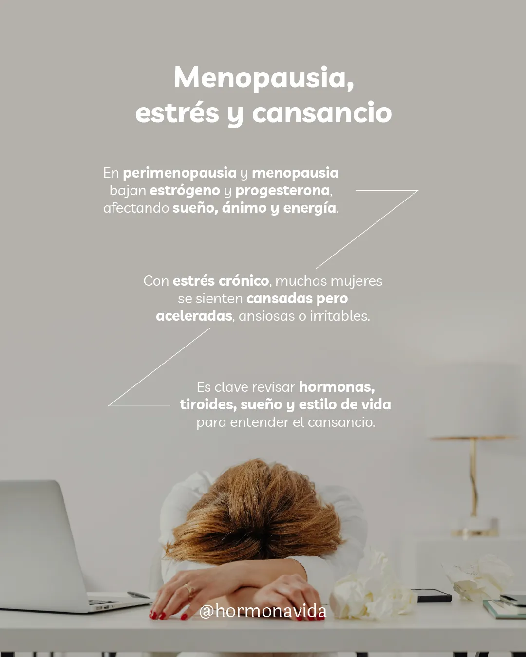 Menopausia estres y cansancio Menopausia estres y cansancio